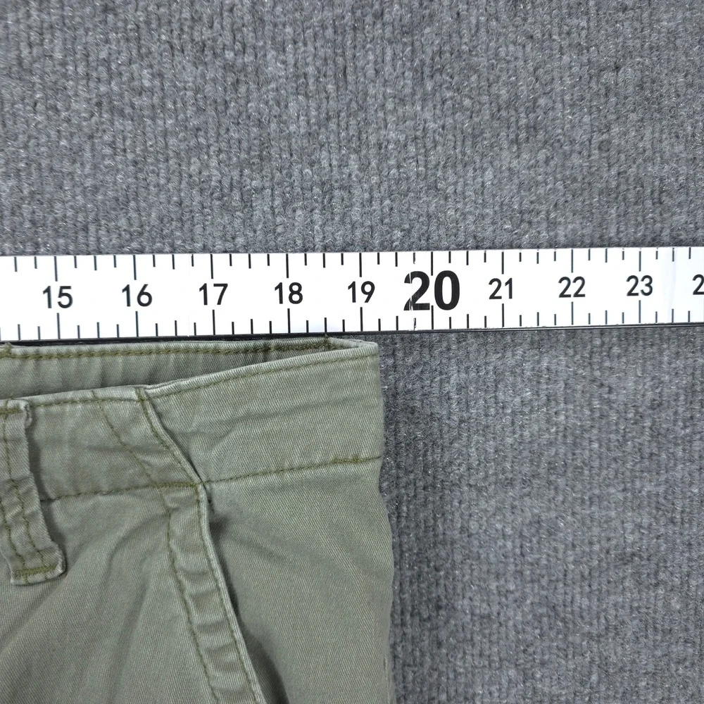Wrangler Cargo Pants Mens 38X30 Green Regular Taper Stretch Cotton Twill